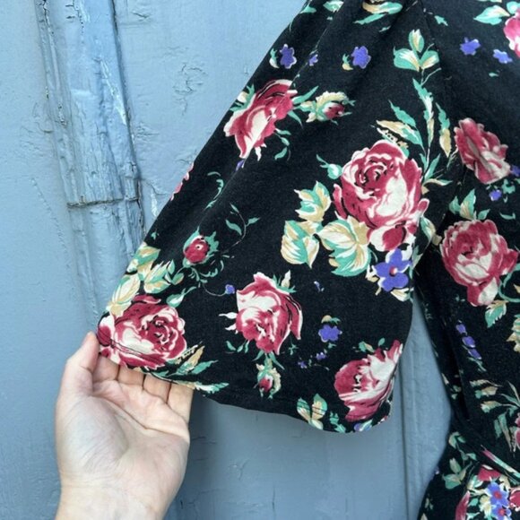 Reformation Laurel Bloom floral midi wrap dress, size XS - Picture 9 of 14